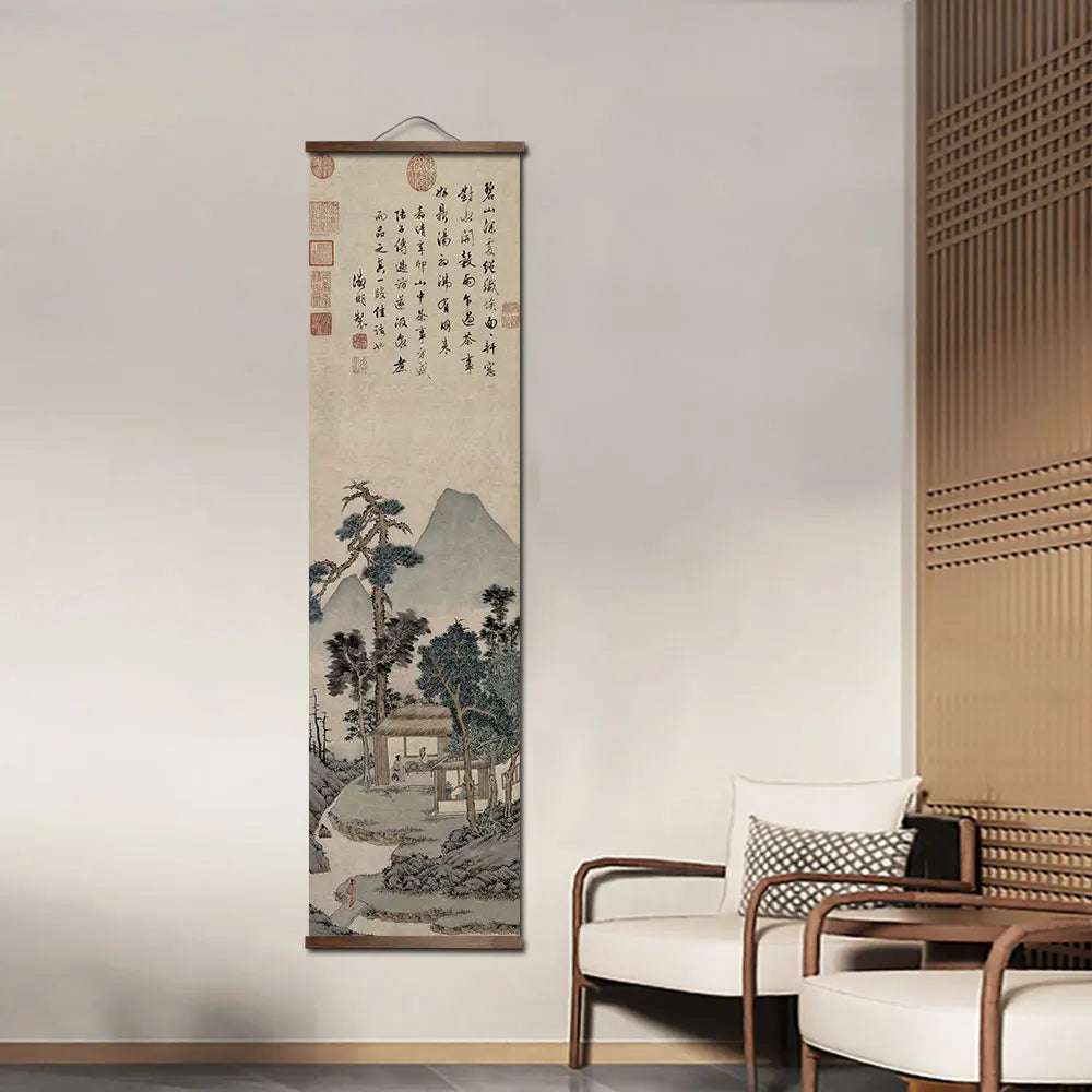 Chinese traditional landscape painting traditional home decoration wall art