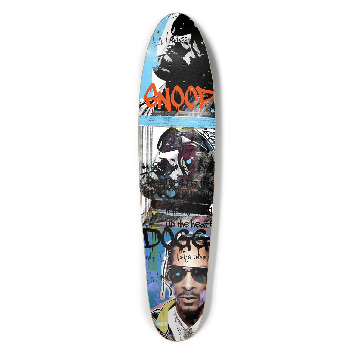 Snoop Dogg Drawings Longboard