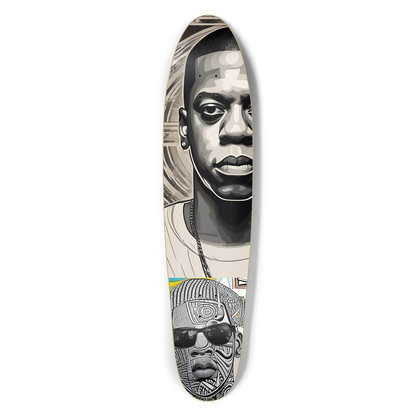 Rapper'z Graffiti Longboard