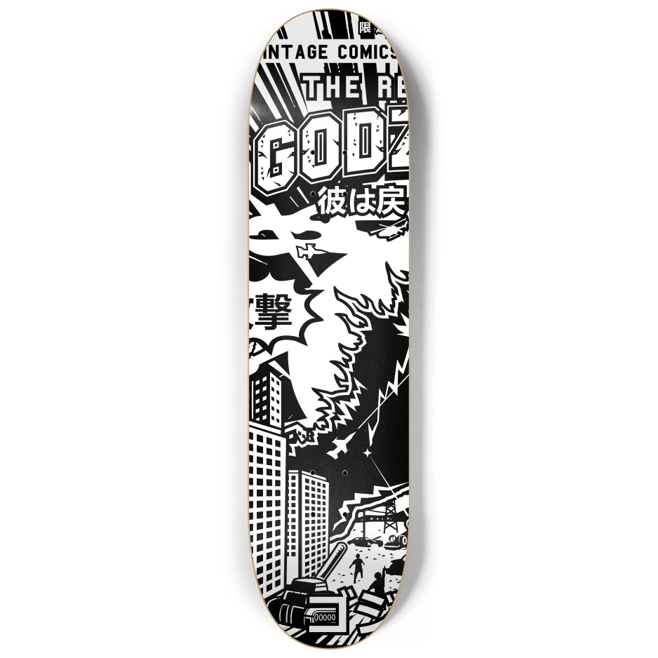 GODZILLA 2 decks Wall Series