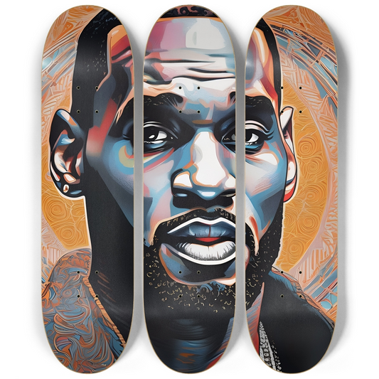 Basketball legend 3 decks Wall Series