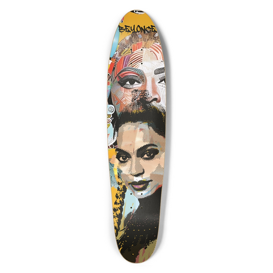 B n°3 painting Longboard
