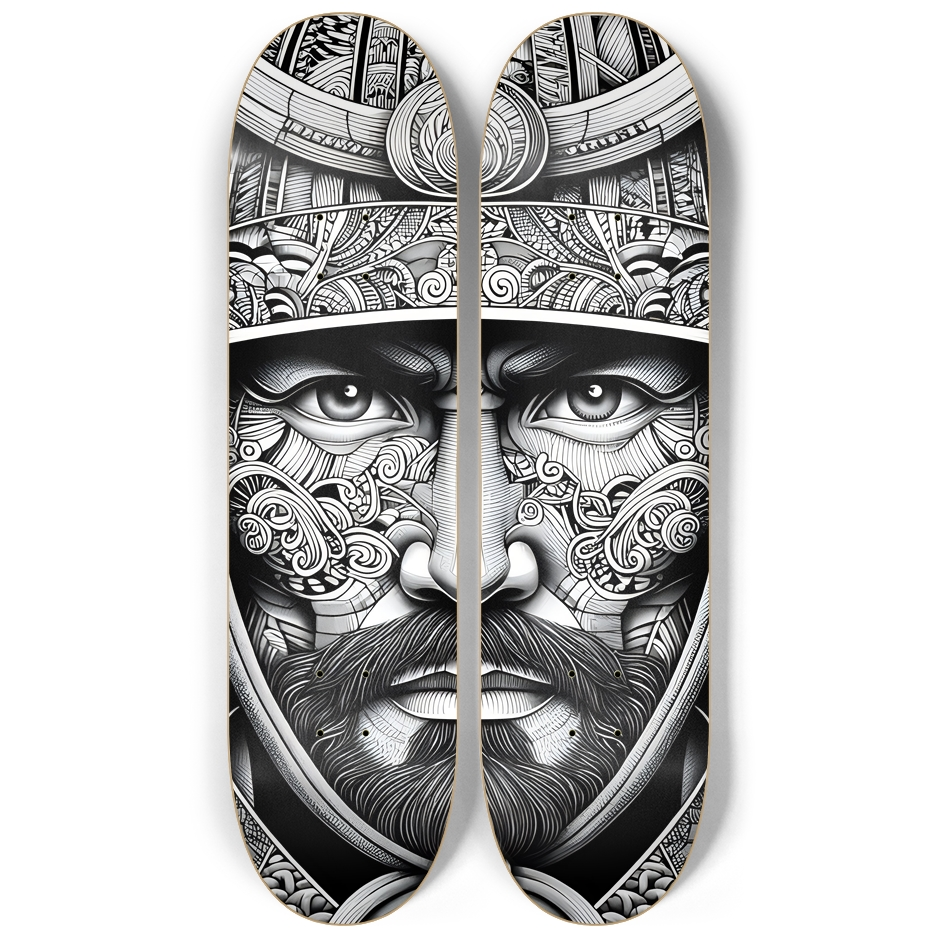 Samurai Warrior - 2 decks Wall Series