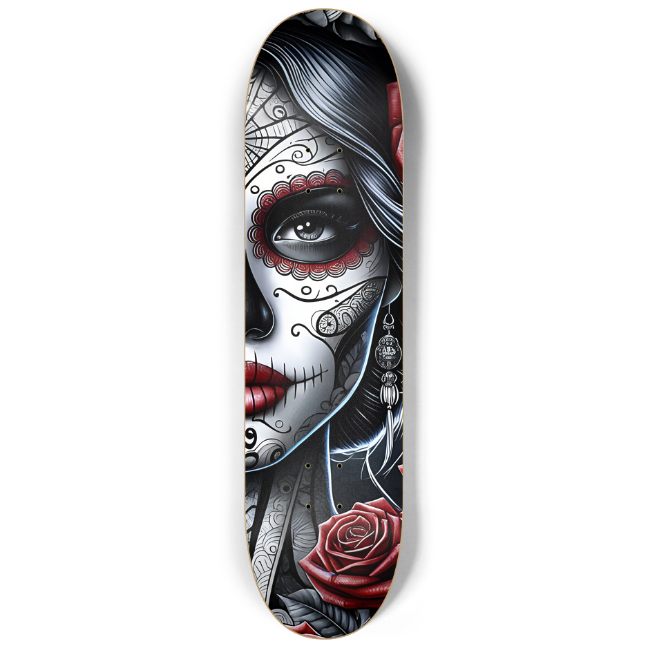 Dia de los Muertos Lady 2 decks Wall Series
