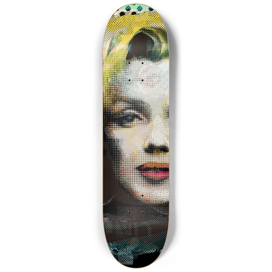 Marilyn Halftones 3 decks Wall Series