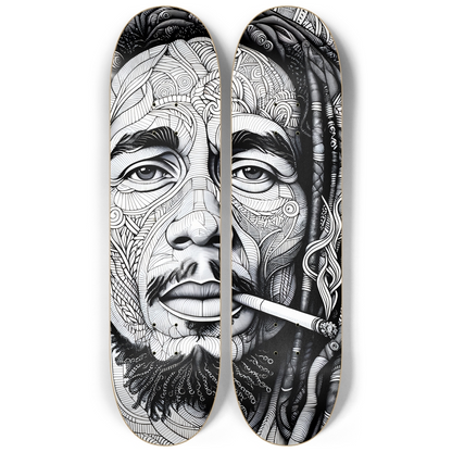 Rasta Smokin' 2 decks Wall Series