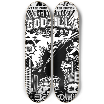 GODZILLA 2 decks Wall Series