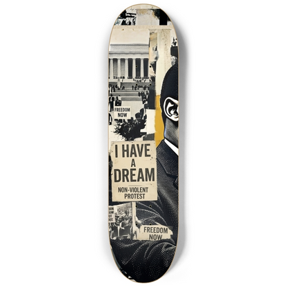 MLK-Freedom now-Skateboard Series