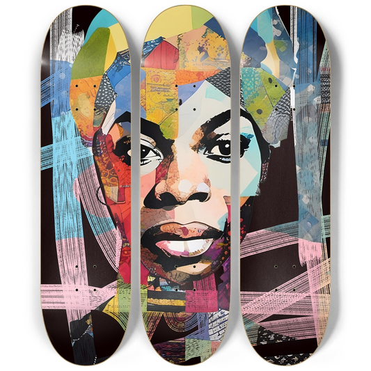 Nina Simone 3 decks Wall Series
