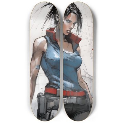 Fearless Raider 2 decks Wall Series