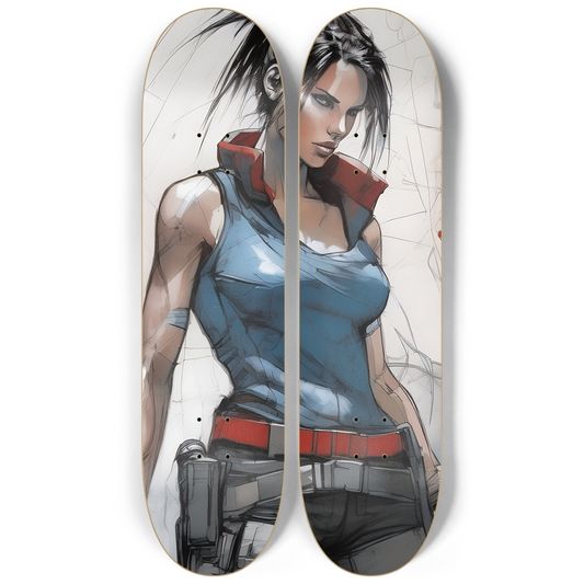 Fearless Raider 2 decks Wall Series