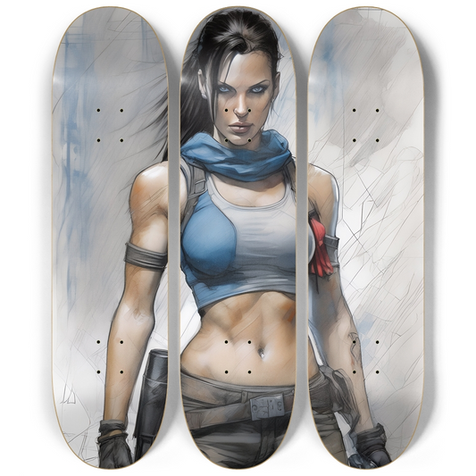 Fearless Raider 3 decks Wall Series