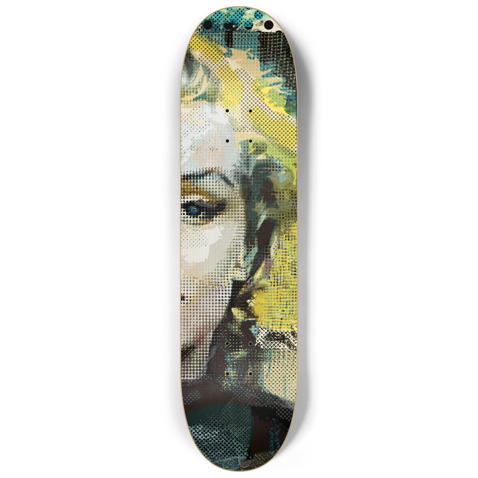 Marilyn Halftones 3 decks Wall Series