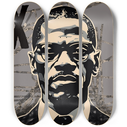 Malcom X 3 decks Wall Series
