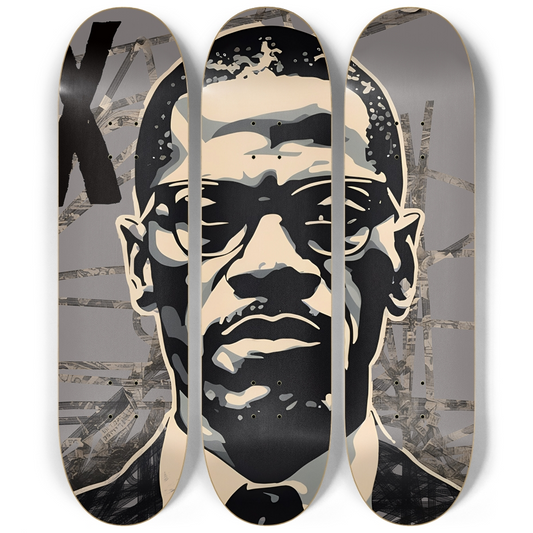 Malcom X 3 decks Wall Series