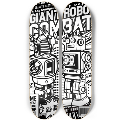 ROBOTS COMBAT 2 decks Wall Series