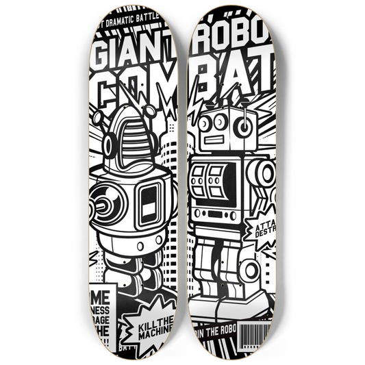ROBOTS COMBAT 2 decks Wall Series