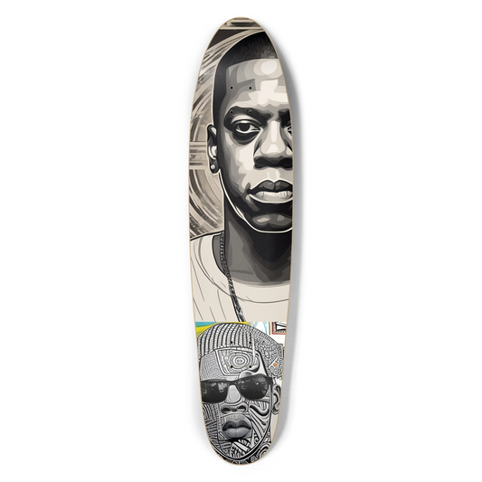 Rapper'z Graffiti Longboard