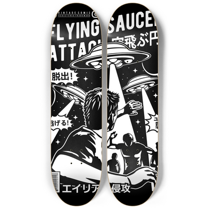 Flying Saucer Attack 2 decks Wall Series