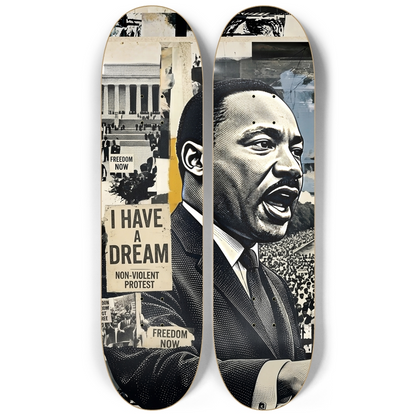 MLK-Freedom now-Skateboard Series